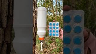Survival Skills: SMART idea and USEFUL with saving water & soap #bushcraft #camping #outdoors