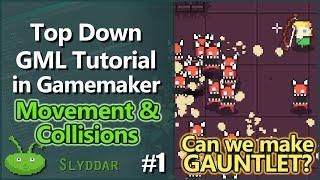 Gamemaker Top Down GML #1 - Can We Make Gauntlet?