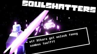 X!Chara stylish unlock combo || SOULSHATTERS || ROBLOX