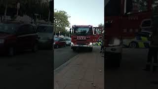 servei amb bombers de la Generalitat de Catalunya