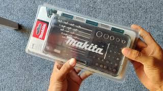 Unbox a little bit kit of Makita B-36201