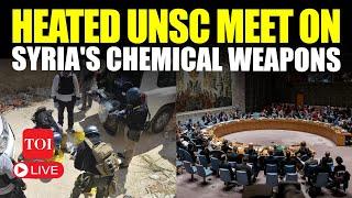 UNSC Meeting LIVE I Russia Vs UK Vs U.S Over Destroying Syrian Chemical Weapons