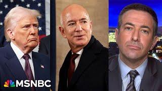 Wash Post insider rebukes tech & media mogul Bezos for bending to Trump on live TV