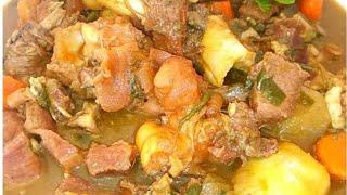 Soupe viande yélle lakhassou dibi légumes