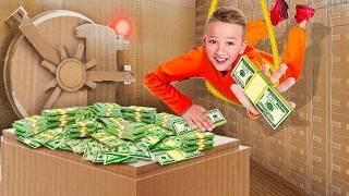 CARDBOARD BANK Challenge!!