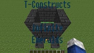 Minecraft Tinkers Construct Infinite Emeralds!