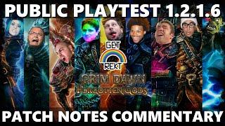 Grim Dawn 1.2.1.6 - Public Playtest Patch Notes Commentary