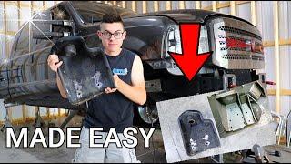 HOW TO replace F250 coil spring buckets