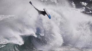 HIGH FLYING BACKWASH CARNAGE AT MEDGE // ONE DAY WITH TOM MORRIS #bodyboarding