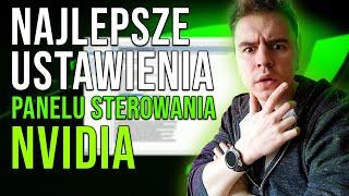 JAK ZOPTYMALIZOWAĆ PANEL STEROWANIA NVIDIA, ABY MIEĆ WIĘCEJ FPS?  Optymalizacja  2023 *DZIAŁA*