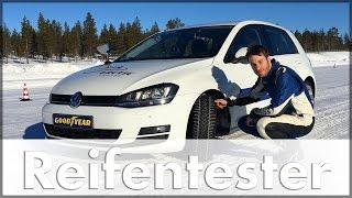 Reifentest Finnland: Die Goodyear Reifentester in Ivalo | Test | Arctic Center | Auto | Deutsch