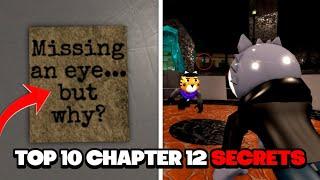 10 Piggy Chapter 12 Secrets You Did NOT Notice (Roblox)