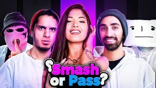 چالش Smash Or Pass با مترزک، ممدتندرو و سکشات