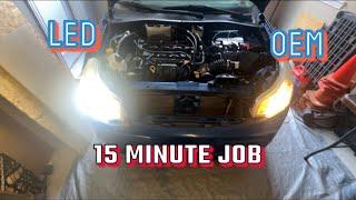 How to replace Ford Focus Headlight/Fog light Bulbs.