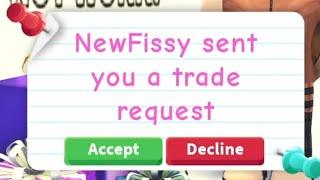 Omg! NewFissy traded me ??