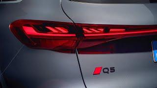 New Audi Q5 2025 – Digital Matrix-LED and OLED Lighting Technology