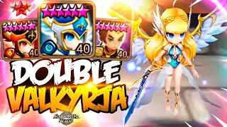 He ALWAYS Plays with DOUBLE VALKYRJA in Summoners War