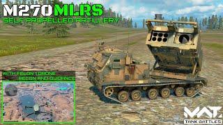 Legendary SPA! M270 MLRS Quick View & Gameplay! | MWT Tank Battle Closed Alpha Test