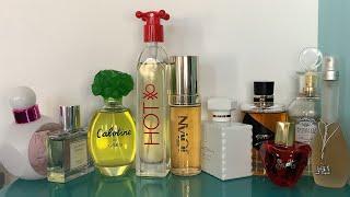 What I Wore Last Week inc Brocard Winter Apple Jovan Gold Musk Benetton Hot 007 Femme & JLo Glow