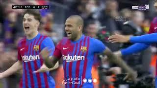 Dani Alves Goal Vs Atletico Madrid 4 1 | Barcelona Vs Atletico De Madrid 2022