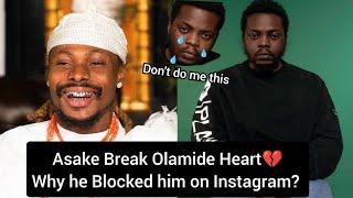 Breaking! Olamide in tears after asake blocked, abandoned YBNL music records because...