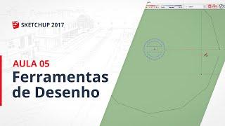 Curso SketchUp 2017 - Aula 05: Ferramentas de Desenho