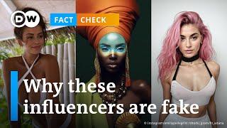 Fact check: Are these influencers real – or virtual? | DW News