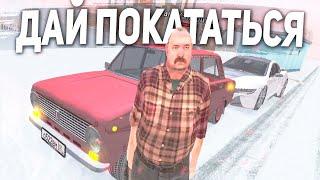 ДЕД ХОТЕЛ УГНАТЬ МОЮ ТАЧКУ В GTA CRMP BLACK RUSSIA #shorts