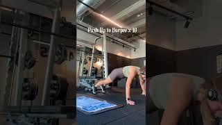 Quick Cardio Workout! Burpee Variations #workout #workoutmotivation #shortsvideo