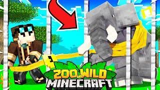 HO CATTURATO UN ELEFANTE NELLO ZOO DI MINECRAFT!!