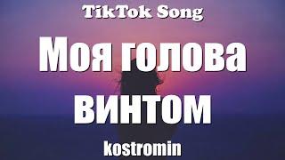 kostromin — Моя голова винтом (Текст) - TikTok Song