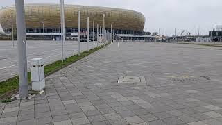 View around Amber Arena in Gdańsk