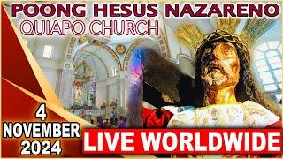 Quiapo Church Live Mass Today - 4 November 2024 (Monday) HEALING MASS