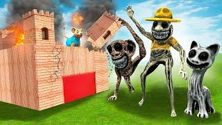 Can ZOONOMALY MONSTERS break into my FORT?! (Garry's Mod Sandbox)