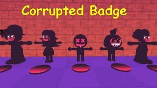 How to get "CORRUPTED BADGE" + MORPHS / SKINS in Friday Night Funk Roleplay - ROBLOX