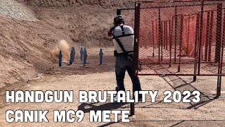 InRange TV Handgun Brutality 2023 - Canik MC9 METE