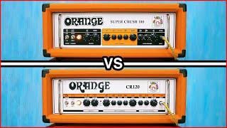 NEW ORANGE SUPER CRUSH 100 VS Old CR120