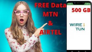 Free Data: Wire Turn VPN Unlimited Free Data With 500GB Daily New Trick