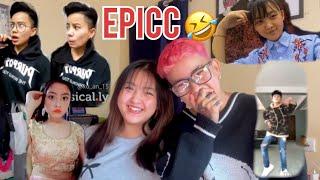 Reacting to eachother's OLD TIKTOK VIDEOS  Cute Epic reaction | Gracy Roasted ? XOREM | GRACY