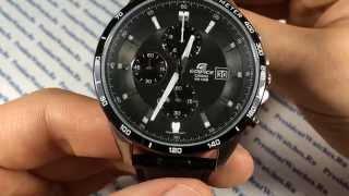 Casio EDIFICE EFR-512L-8A - видеообзор часов | Watch-Forum.RU