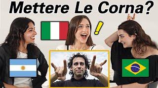 Slang Battle! Can They Guess Each Other's slang?? l Italy, Brazil, Argentina