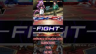 ANDROID 21 VS TSUKUNE AONO #mugen #anime #dragonball #jumpforcemugen #dragonballsuper #games