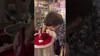 Wine Bottle Waxing 