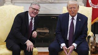 'What a beautiful accent': Trump's hilarious exchange with Keir Starmer