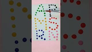 comment your name letter #shorts #ytshorts #art #drawing #painting #colors #satisfying #colormixing