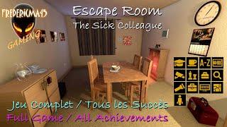 Escape Room - The Sick Colleague [FR] Jeu Complet / Tous les Succès - Full Game (Free Game On Steam)