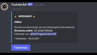 Giveaway System | discord.js #31