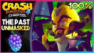 THE PAST UNMASKED (FINAL BOSS) N.VERTED - Crash 4: It's About Time 100%