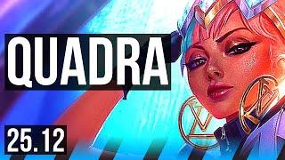QIYANA vs YONE (MID) | Quadra, Legendary, 16/2/4, 48k DMG | EUW Master | 25.12