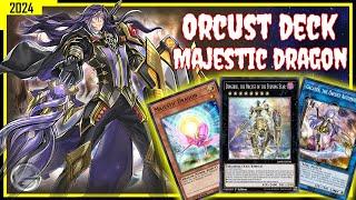 ORCUST DECK WITH MAJESTIC DRAGON PC Gameplay OCTOBER 2024 | Yugioh Duel Links